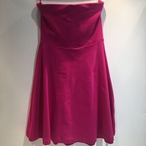 Express Pink Strapless Mini Dress - Size XS